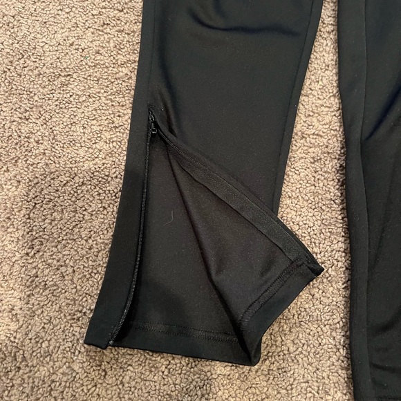 Tiro adidas girls soccer pants, color blqck, size medium - Picture 2 of 5